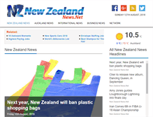 Tablet Screenshot of newzealandnews.net